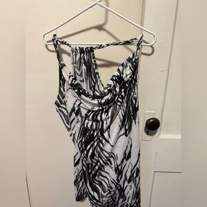 Lane Bryant Monochrome Patterned Shirt